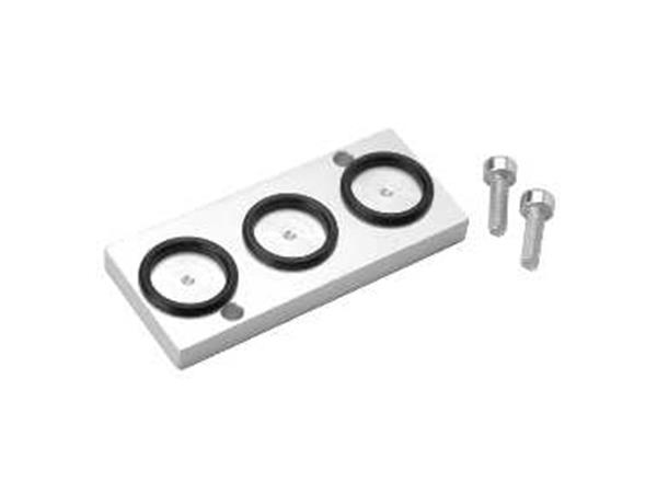 PLACA CEGA PARA MANIFOLD SERIE 3 - G1/8 - CÓD. CNVL/1