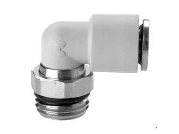 COTOVELO GIRATORIO G1/8 PARA TUBO DE 6MM TECHNOPOL - COD. 7522 6-1/8