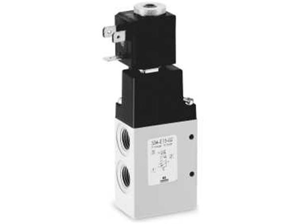 VALV 3/2 VIAS NF G1/4 SIMPLES SOLENOIDE - CÓD. 334-015-02 - 633503