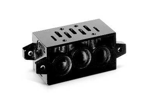 SUB-BASE MANIFOLD COM SAIDA INFERIOR PARA ISO 2 - SE - CÓD. 902-C2A
