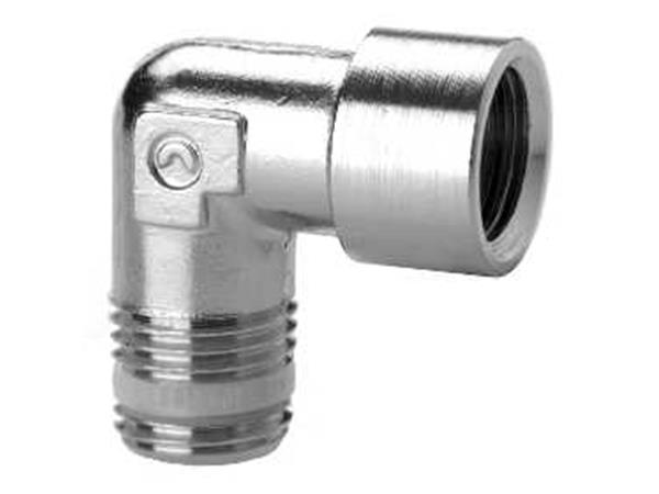 CONEXAO COTOVELO FIXO COM ROSCA MACHO/FEMEA 1/4 - CÓD. S2020 1/4-1/4