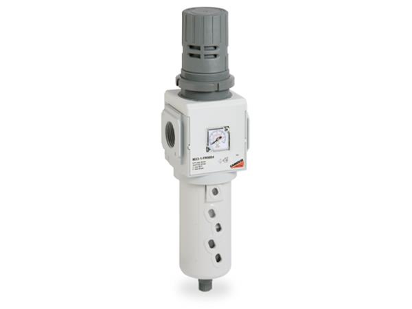REGULADOR DE PRESSÃO + FILTRO DRENO AUT. 5um + MAN  - CÓD. MX2-1/2-FR1304