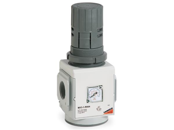 REGULADOR DE PRESSAO MX G1 C/ MAN. 0~12 BAR - CÓD. MX3-1-R004