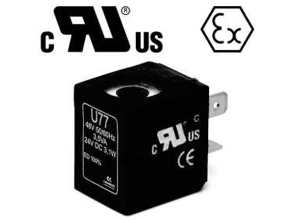 SOLENOIDE 230 VAC - 3,5VA E 240 VAC - 4VA - CÓD. U7J