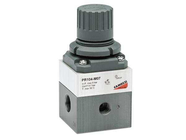 REG. DE PRECISÃO MANUAL G1/4 DE 0,05 A 2 BAR - CÓD. PR104-M02