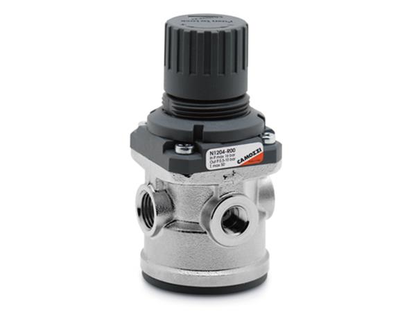 REGULADOR DE PRESSAO G1/8 DE 0,5 A 10 BAR COM AL - CÓD. N1208-R00