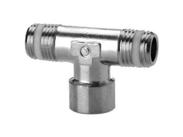 CONEXAO TEE MACHO FEMEA 1/4" - CÓD. S2090 1/4-1/4