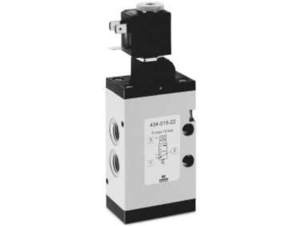 VALVULA 3/2 VIAS NF G1/2 ACIONAMENTO ELETRICO - CÓD. 432C-015-22