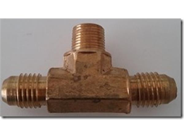 TEE M C.AZ210 CG 1/4SAE LATERAIS X 1/8 NPT CENTRAL SKG 42078