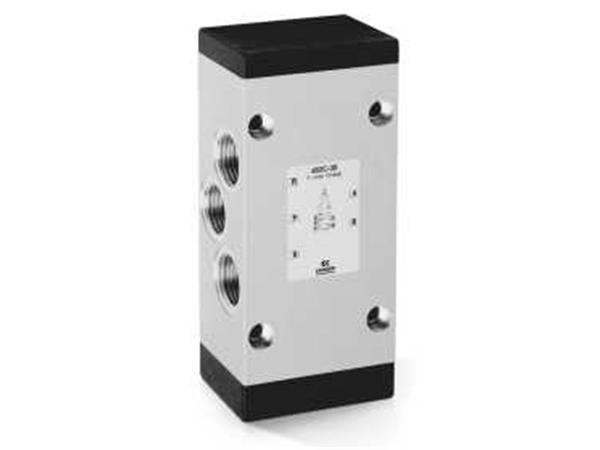 VALVULA 5/2 VIAS G1/2 DUPLO ACIONAMENTO PNEUMATICO - CÓD. 452C-33