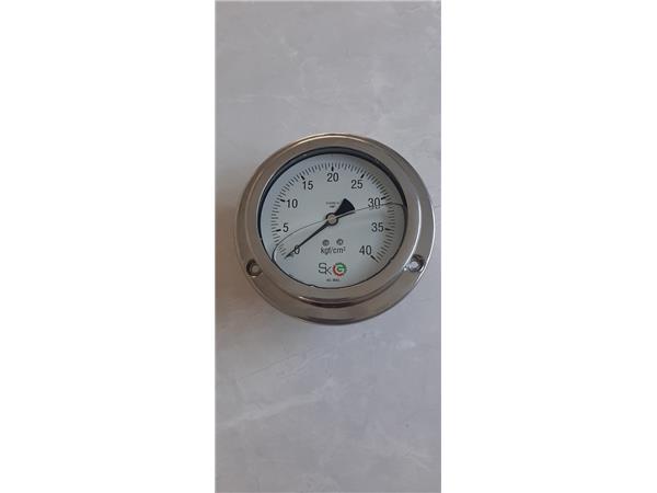 MANOMETRO MOD. FIPG100/6, ROSCA 1/4 NPT COM GLICERINA, ESCALA 0-40 KGF/CM2