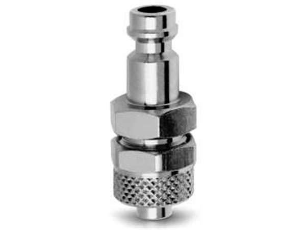 CONEXAO RAPIDA P/ TUBO 6MM E PINO P/ ENGATE RAPIDO - 03.06.04.0021 - CÓD. 5450 6/4
