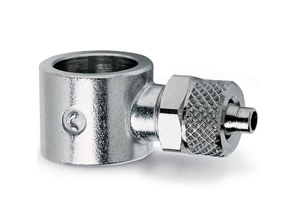 CONEXAO RAPIDA TIPO BANJO PARA TUBO 6MM PARA 1/8 - CÓD. 1610 6/4-1/8