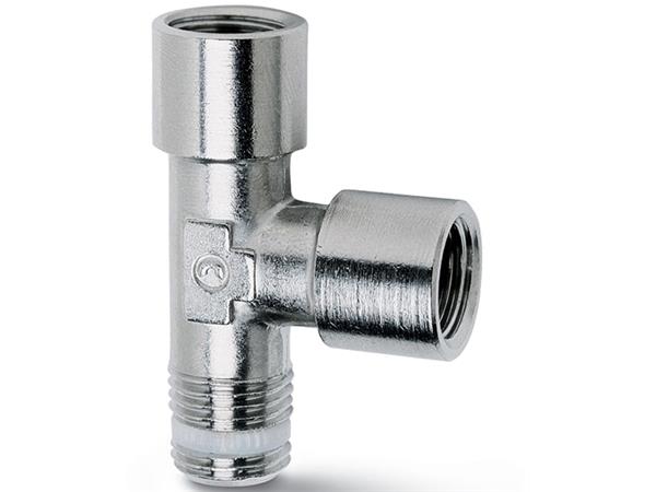 CONEXAO TEE MACHO FEMEA 1/8" - CÓD. S2070 1/8-1/8