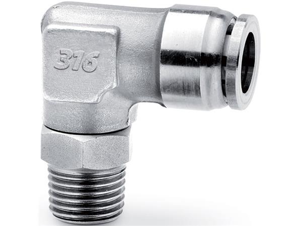 CONEXAO COTOVELO EM INOX Ø8X1/4 - X6520 8-1/4