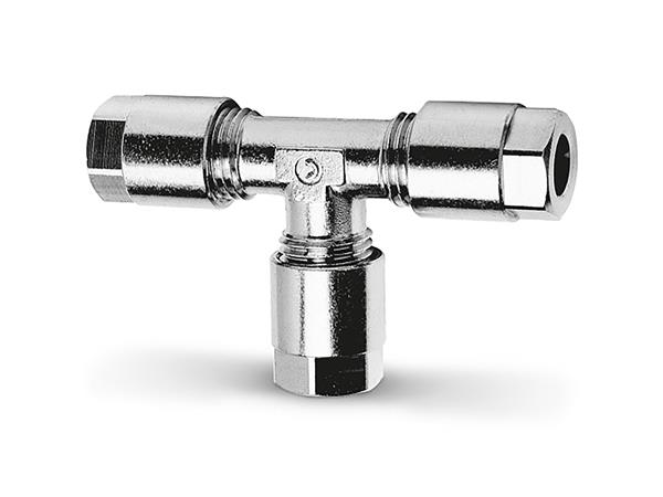 CONEXAO UNIVERSAL TEE IGUAL PARA TUBO 8MM - CÓD. 1210 8